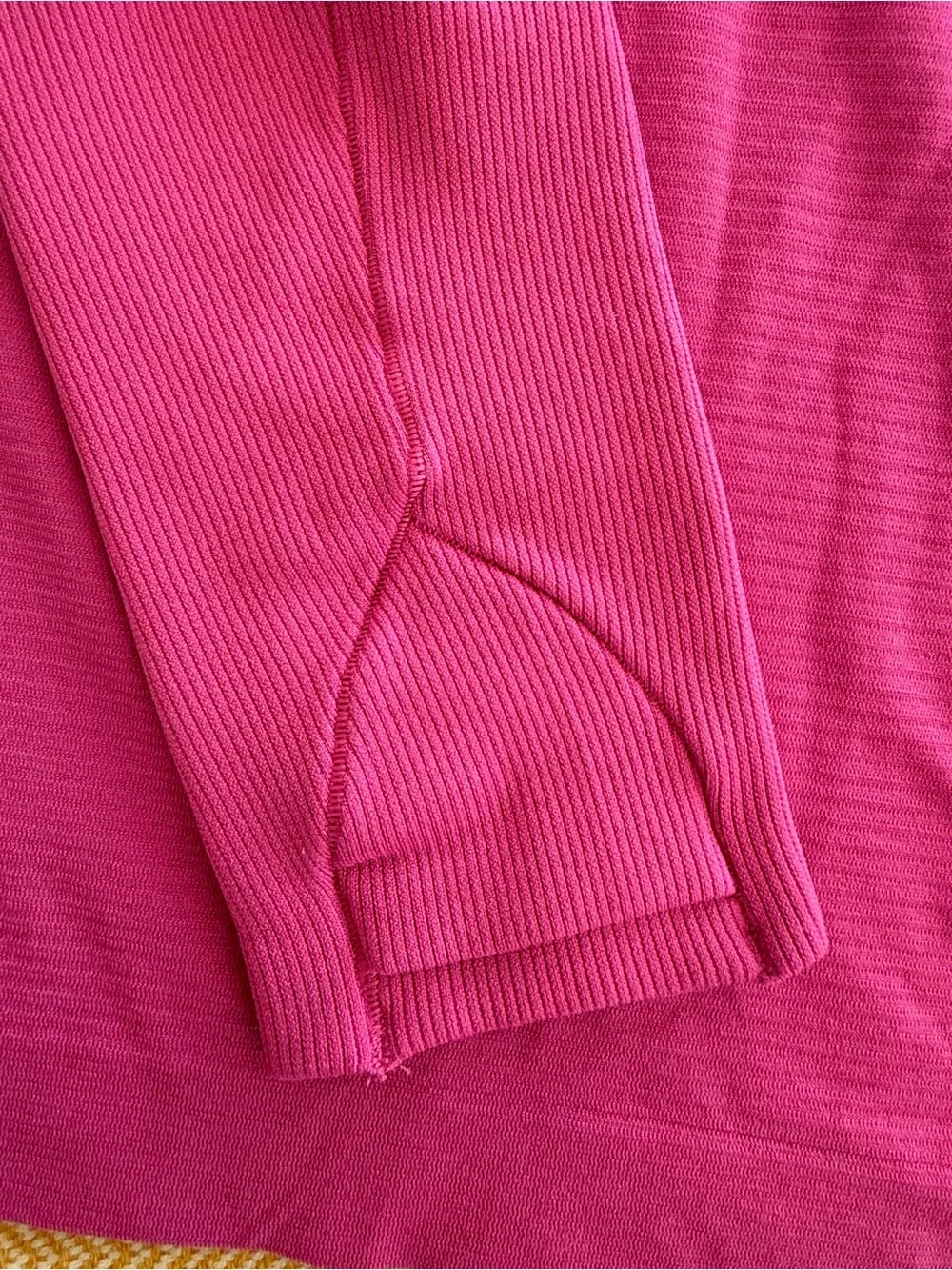 Lululemon Swiftly Tech Long Sleeve 2.0 Pink Running Top Size 12